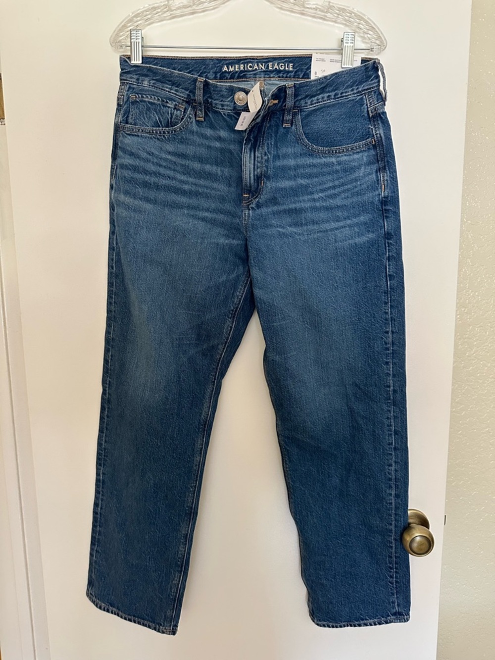 NWT American Eagle Outfitters 90’s Straight Jeans Women’s Size 8 29W